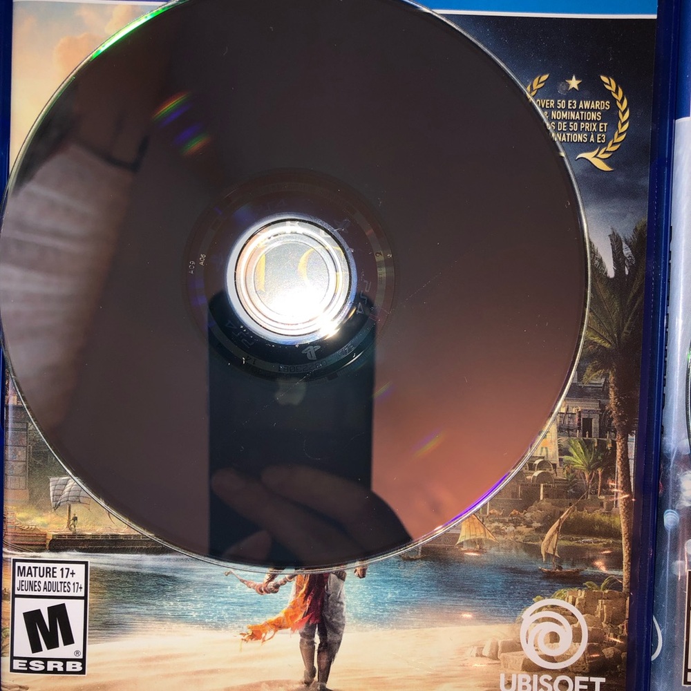 Action-Adventure Game Disc - Black